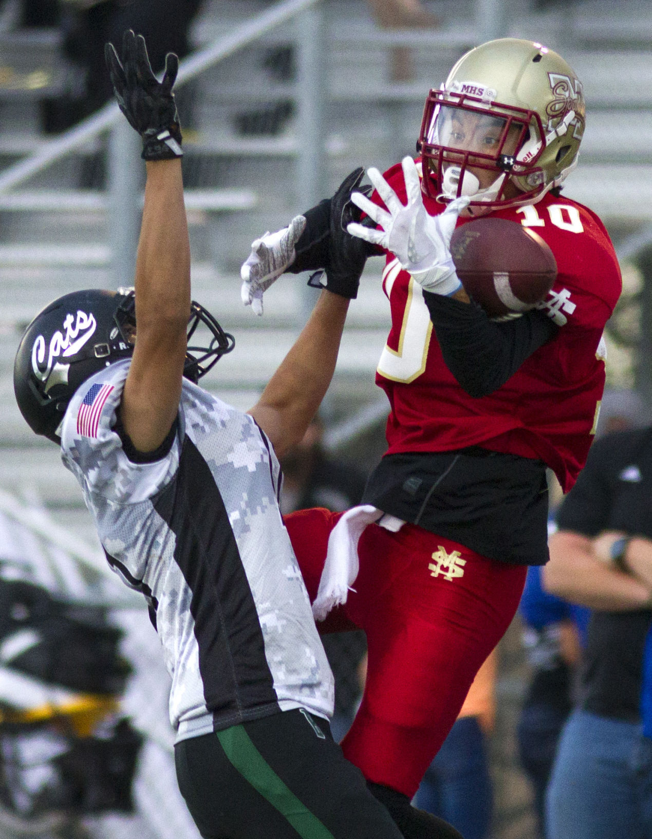 Burley vs. Minico football